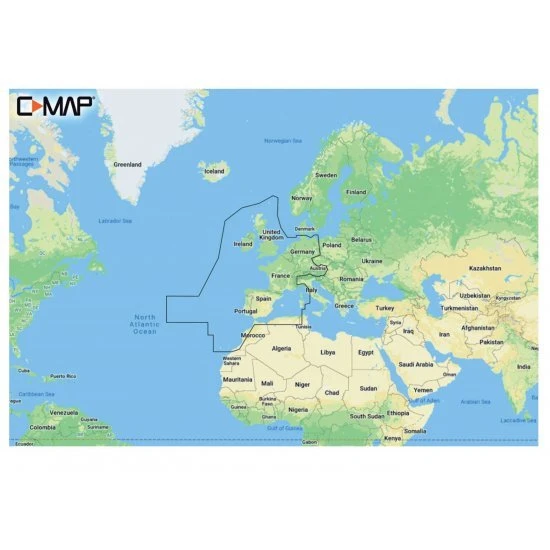 C-Map Descubre Europa Central Y Occidental 1 C-Map Descubre Europa Central Y Occidental