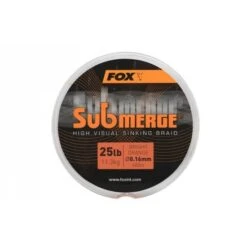 Trenza De Hundimiento Fox Submerge High Visual Naranja Brillante 25 Lb 600 M