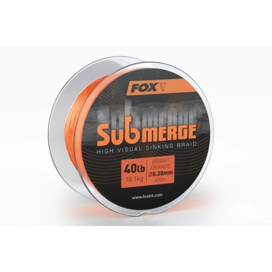 Trenza De Hundimiento Fox Submerge High Visual Naranja Brillante 40 Lb 600 M 1 Trenza De Hundimiento Fox Submerge High Visual Naranja Brillante 40 Lb 600 M