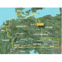 Garmin Bluechart G3 MicroSD/SD - Aguas Continentales De Alemania