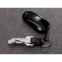 Mini Llavero Minimalista KeySmart Negro -Tienda De Pesca KS20015 BLK 4 550x550w