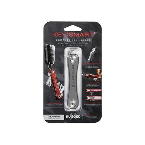 Llavero KeySmart Almeja De Titanio Resistente 2 Llavero KeySmart Almeja De Titanio Resistente - Imagen 2