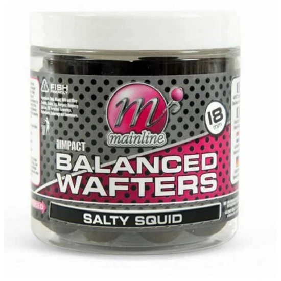 Wafters Balanceados De Alto Impacto Mainline Salty Squid 18 Mm 1 Wafters Balanceados De Alto Impacto Mainline Salty Squid 18 Mm