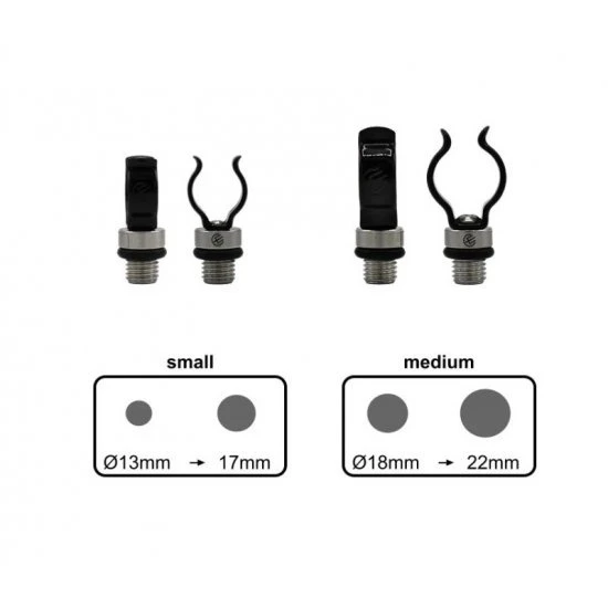 Soporte Para Barra De Seguridad Poseidon Pequeño 2 Soporte Para Barra De Seguridad Poseidon Pequeño - Imagen 2