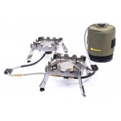 Ridgemonkey Quad Stove Pro - Estufa Dual Portátil