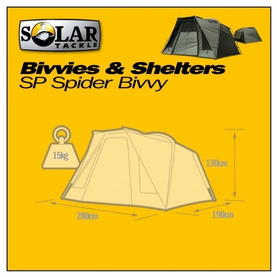 Bivvy De Araña Solar SP 2 Bivvy De Araña Solar SP - Imagen 2
