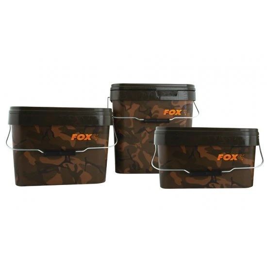 Cubos Cuadrados Fox Camo 17 Litros 1 Cubos Cuadrados Fox Camo 17 Litros