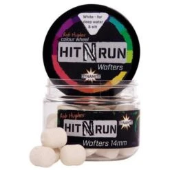DYNAMITE BAITS Wafters Blancos Brillantes Dynamite Hit N Run De 14 Mm