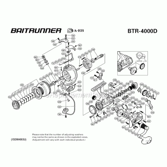 Shimano Baitrunner USA 4000D 6 Shimano Baitrunner USA 4000D - Imagen 6