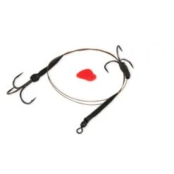 Fox Rage Predator Twin Treble Trace 50cm Talla 8